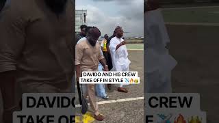 30BG in Motion  Davido and His Crew Take Off 👑✈️