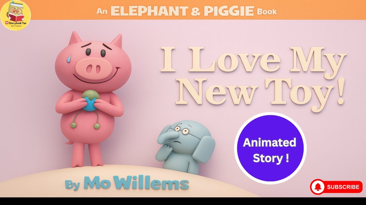 I Love My New Toy! by Mo Willems | Animated An Elephant & Piggie