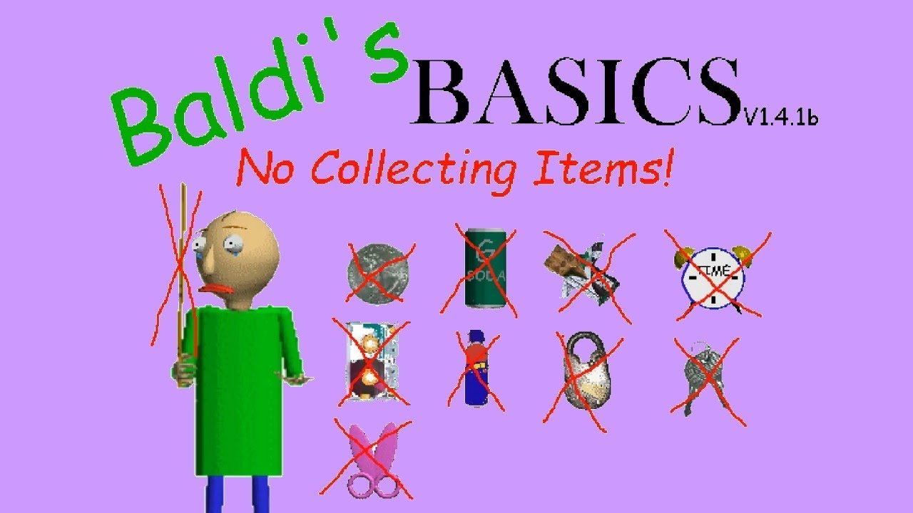 baldi's basics op items