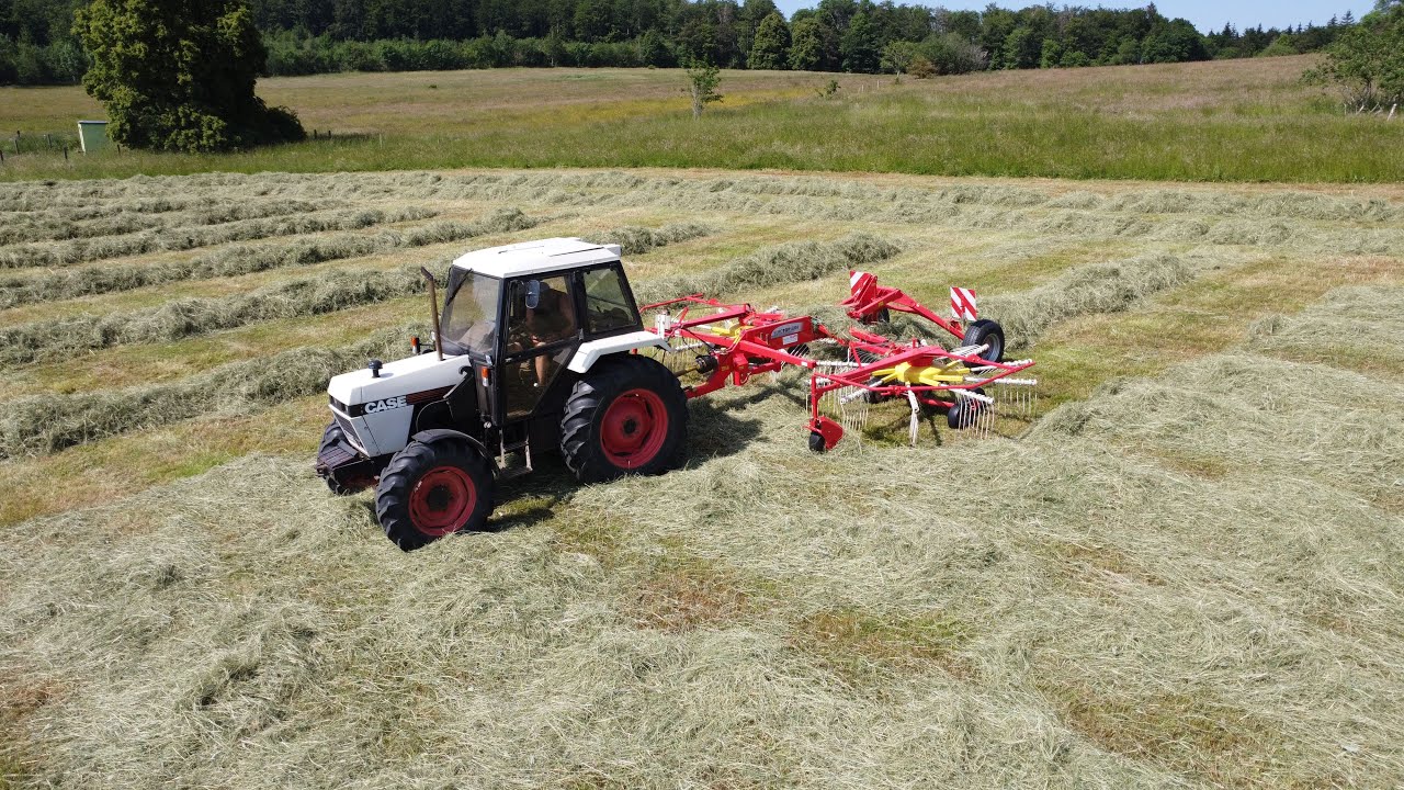 Heu / Silo Ernte 2023 Teil 2  John Deere 5620 / Case 1294 / Pöttinger Eurotop 620 / John Deere 570