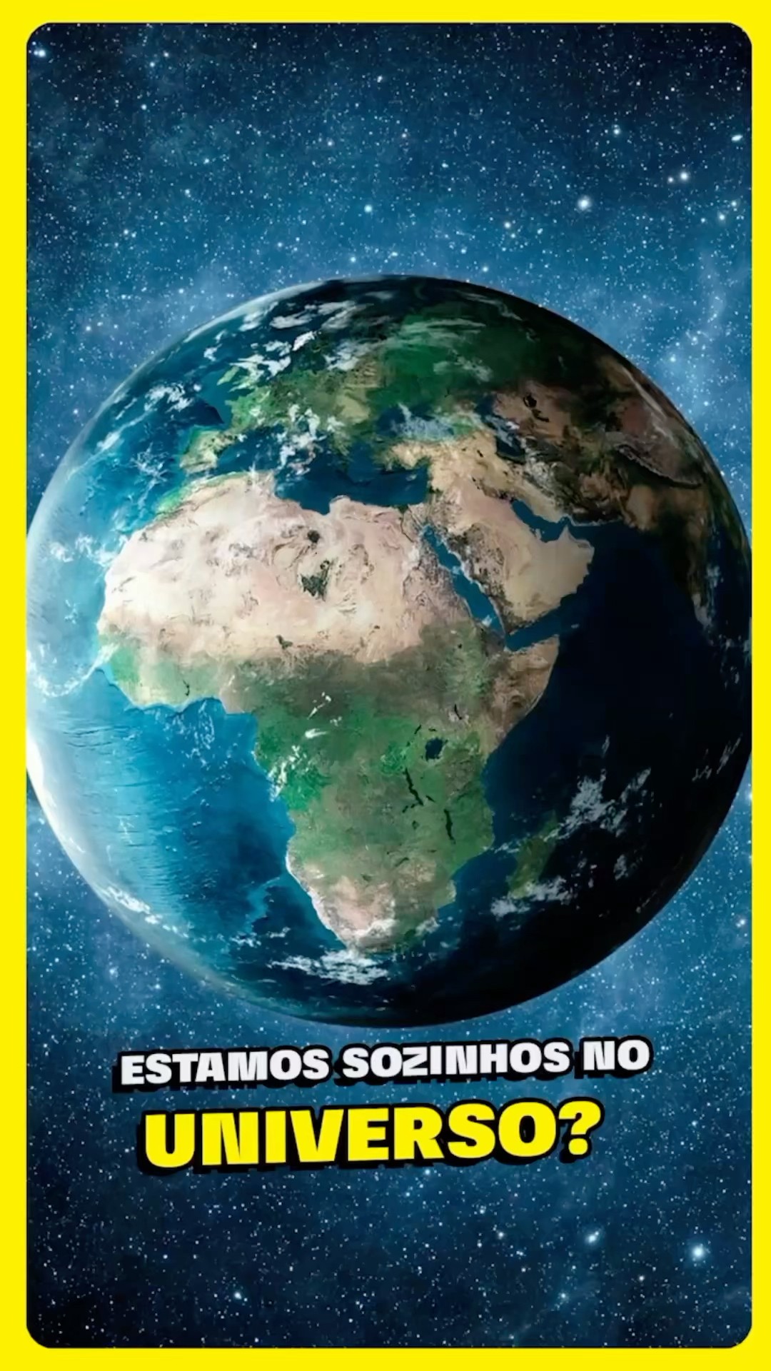 ESTAMOS SOZINHOS NO UNIVERSO?