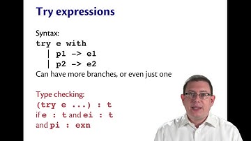 Handling Exceptions | OCaml Programming | Chapter 3 Video 22