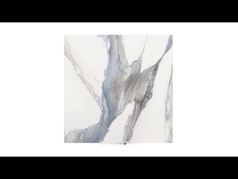 Glänzender blau und weiß marmor Video