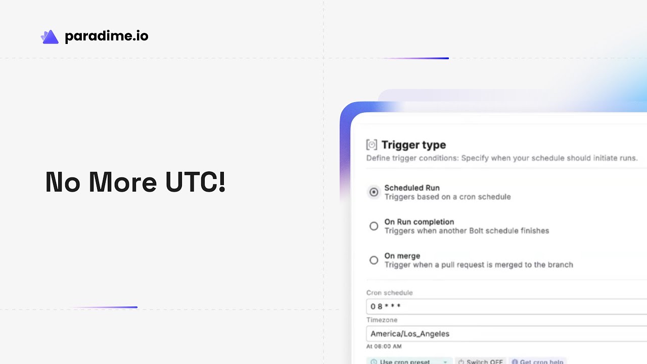 Creating dbt™ Jobs in Paradime Bolt: Time Zones, Notifications & SLA Alerts