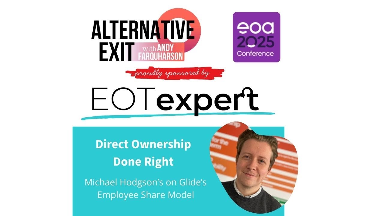 Alternative Exit #47 | Live from the EOA, Direct Ownership Done Wright - Michael Hodgson from GLIDE