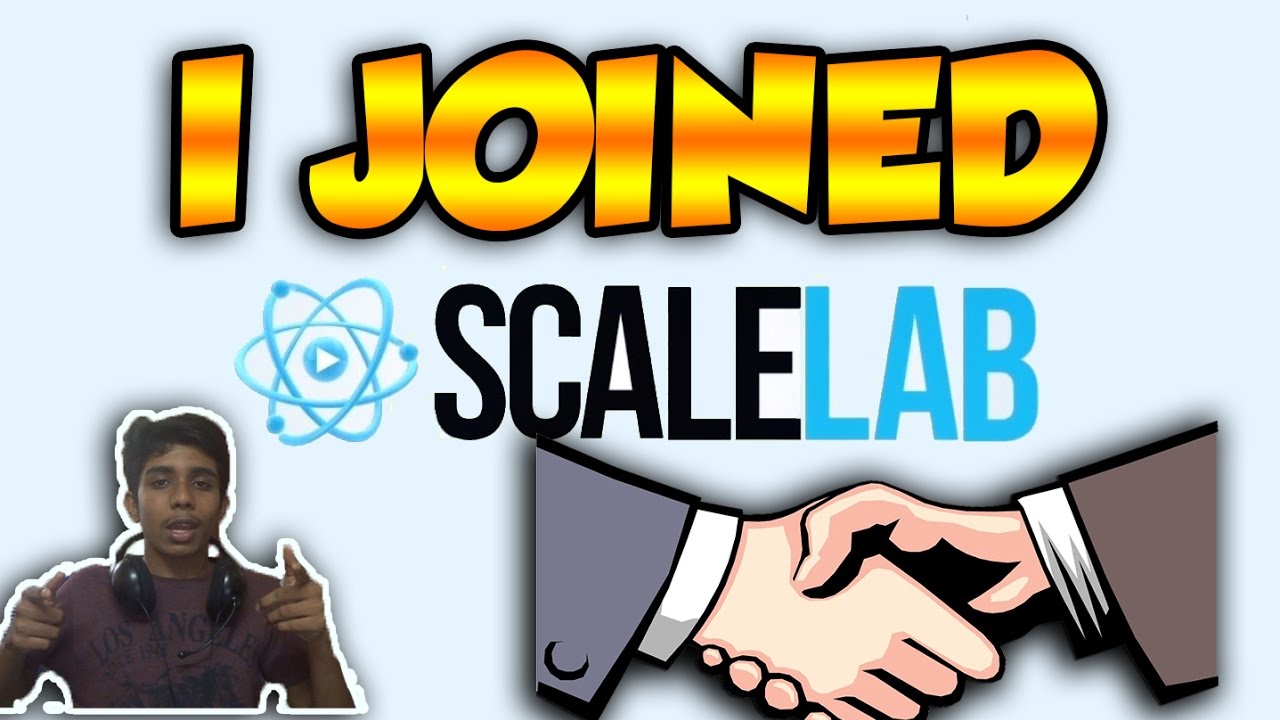 I JOINED SCALE LAB!!