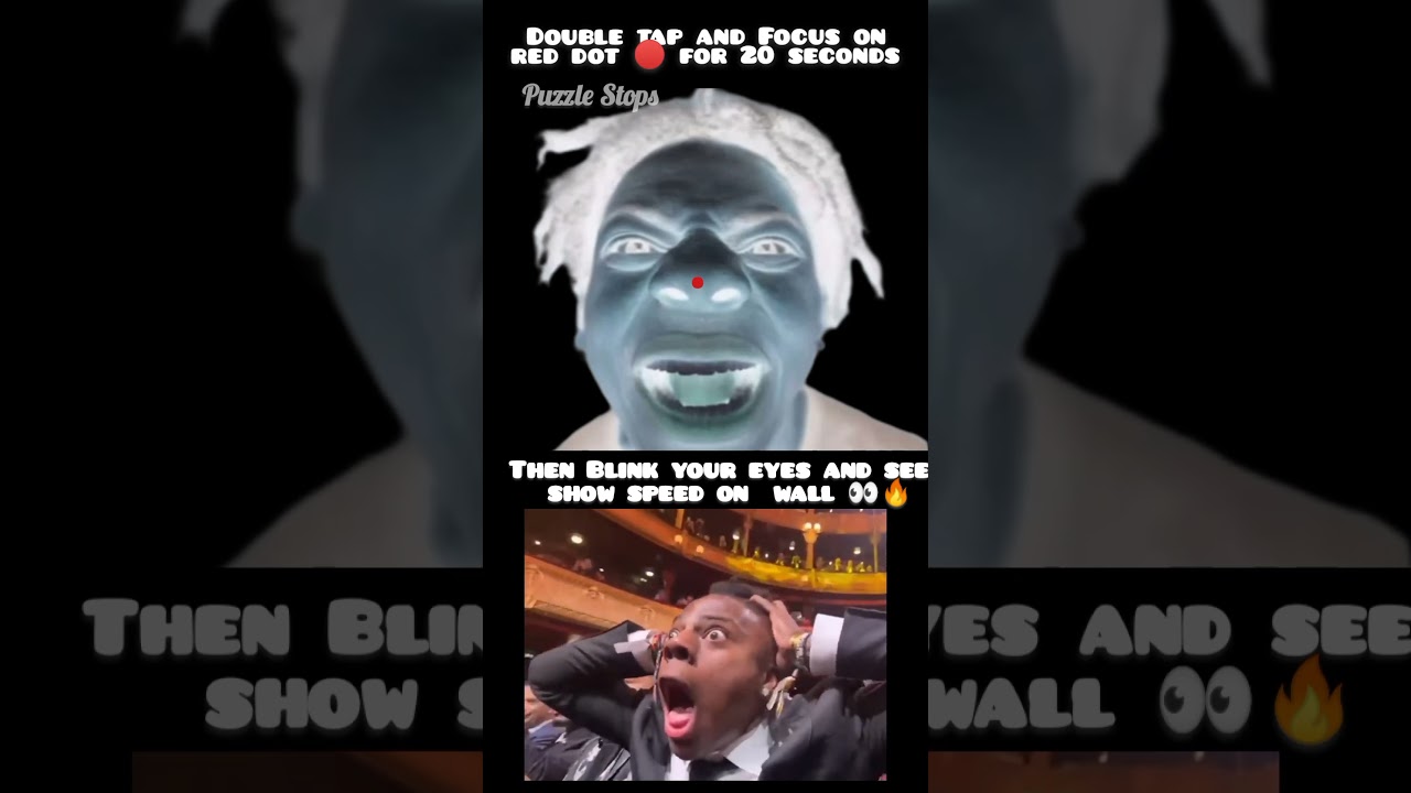 Speed optical illusion 🔥☠️ 