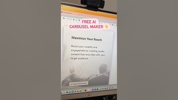 OMG This FREE AI Carousel Generator Is Awesome