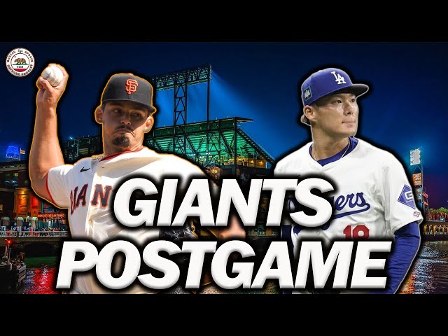 San Francisco Giants vs Los Angeles Dodgers Game 43 Postgame class=
