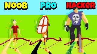 NOOB vs PRO vs HACKER - Archer Hero 3D screenshot 5