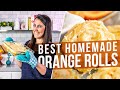 How to Make the Best Homemade Orange Rolls