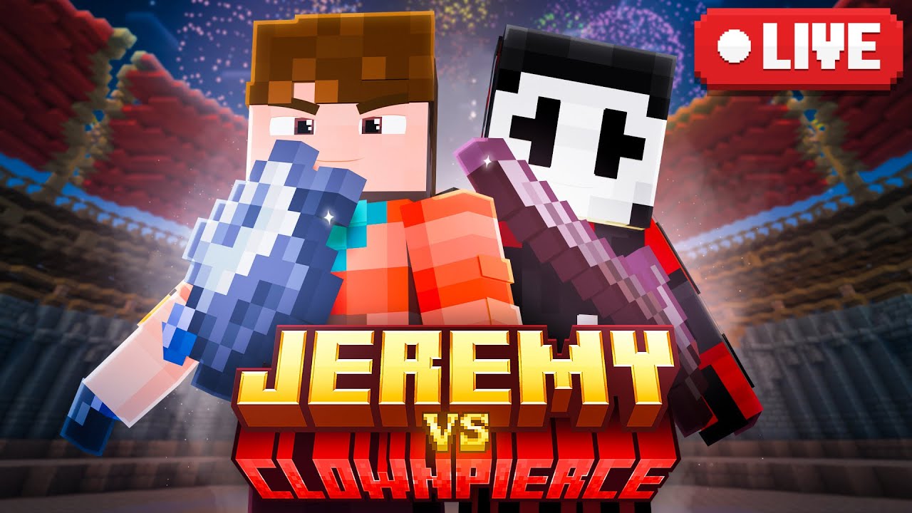 1v1 TEGEN CLOWNPIERCE! (tot ik hem kill)