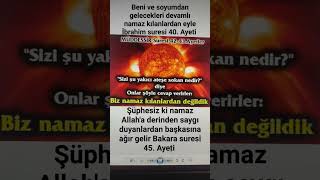 Öğret Ailene Namazı Emret Tâhâ132 Ya