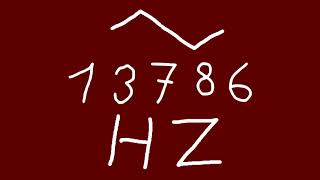 13786 hz triangle