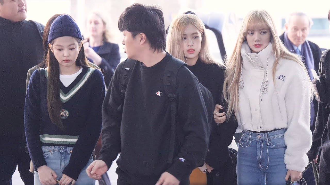 190201 블랙핑크 BLACKPINK 인천공항 출국 ICN Departure to MNL 4K 60P 직캠 by Spinel