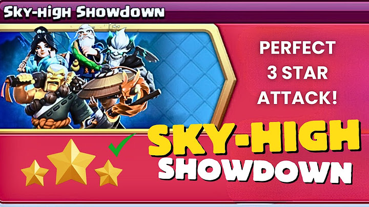 Sky High Showdown Challenge – EASY 3 Star Strategy!  Clash of Clans perfect 3-star attack | 2025