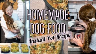 HOMEMADE + HEALTHY DOG FOOD RECIPE USING THE INSTANT POT| COOKING FOR YOUR DOG 2