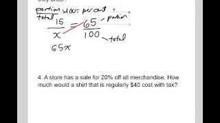 Applications of Percent