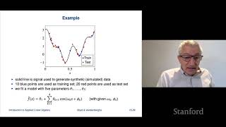 Stanford ENGR108: Introduction to Applied Linear Algebra | 2020 | Lecture 44-VMLS reg data fitting Wealth