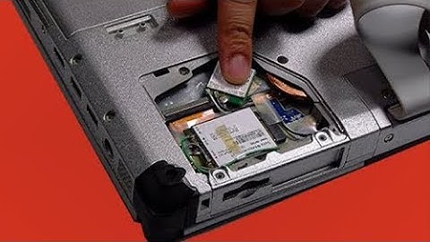 Replace Your Panasonic Toughbook CF-C2 Wifi Card!!
