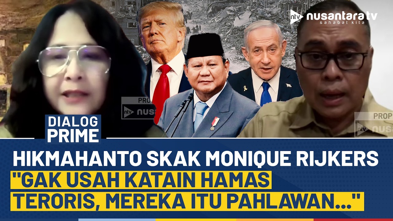 [FULL] Debat Panas Hikmahanto vs Monique Soal Board of Peace Trump: Hamas Itu Pahlawan! | NTV