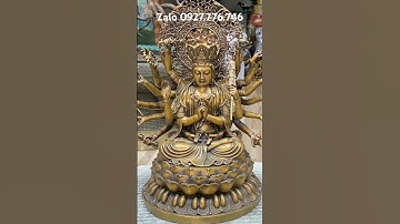 Phật chuẩn đề #đồđồngnguyễnnghi #đồđồngxưa #phongthuy #trendingshorts #tuongphatđong