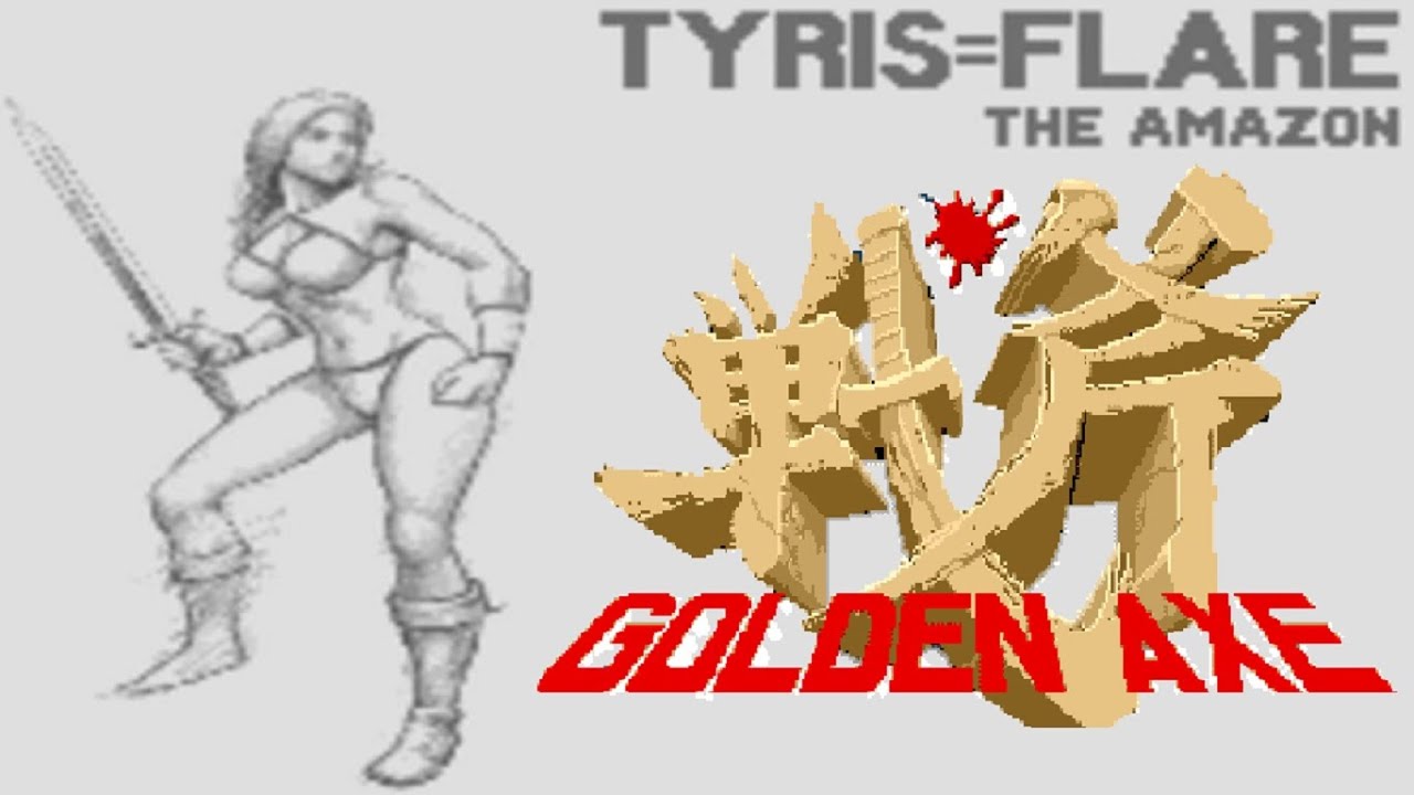 Golden Axe Tyris Flare (Arcade) YouTube