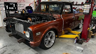 1972 C10 New Build!!!   LS Engine and transmission 1972 Lsa Supercharged C10 Build Breakdown