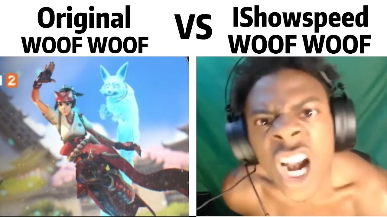 kiriko theme but started with ishowspeed woof