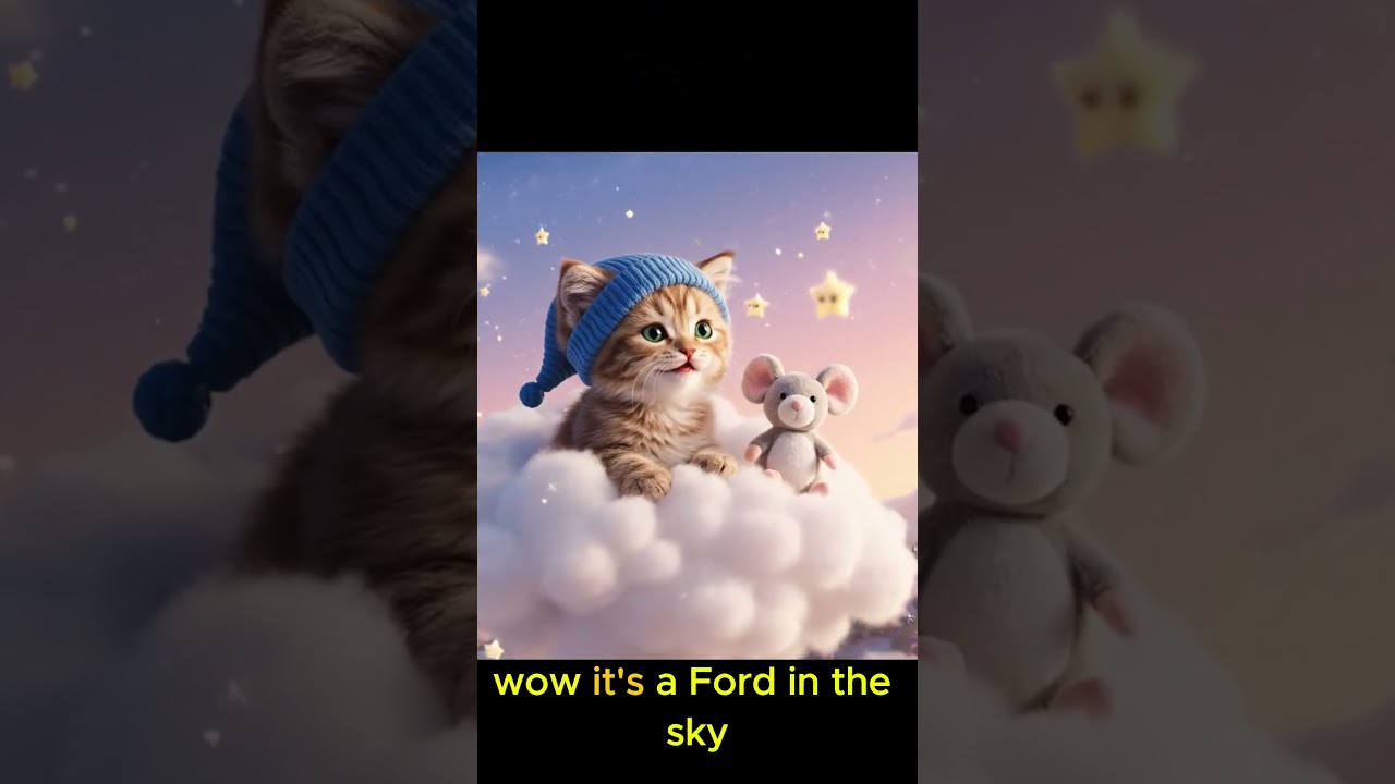 Kittie’s Dreamy Sky Adventure. Short Teaser.😹😻 Full video coming soon 