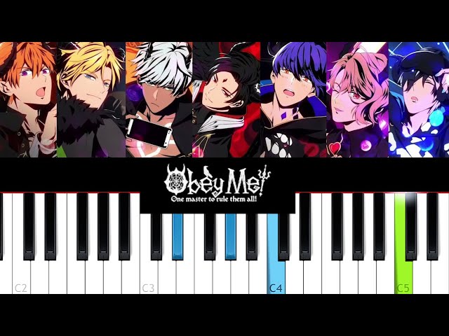It's My Party - Obey Me!  (Piano Tutorial)
