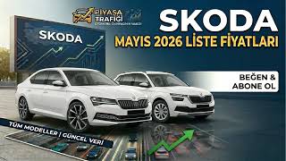 SKODA 2026 MAYIS AYI LİSTE FİYATLARI. #skoda #octavia #superb #montecarlo #kodiaq