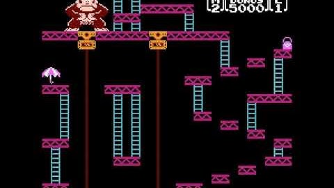 [TAS] NES Donkey Kong - Original Edition "all items" in 1:33.62
