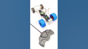 RC car powered by remote control / Making Remote control car / How to make RC car / Upgrade RC car