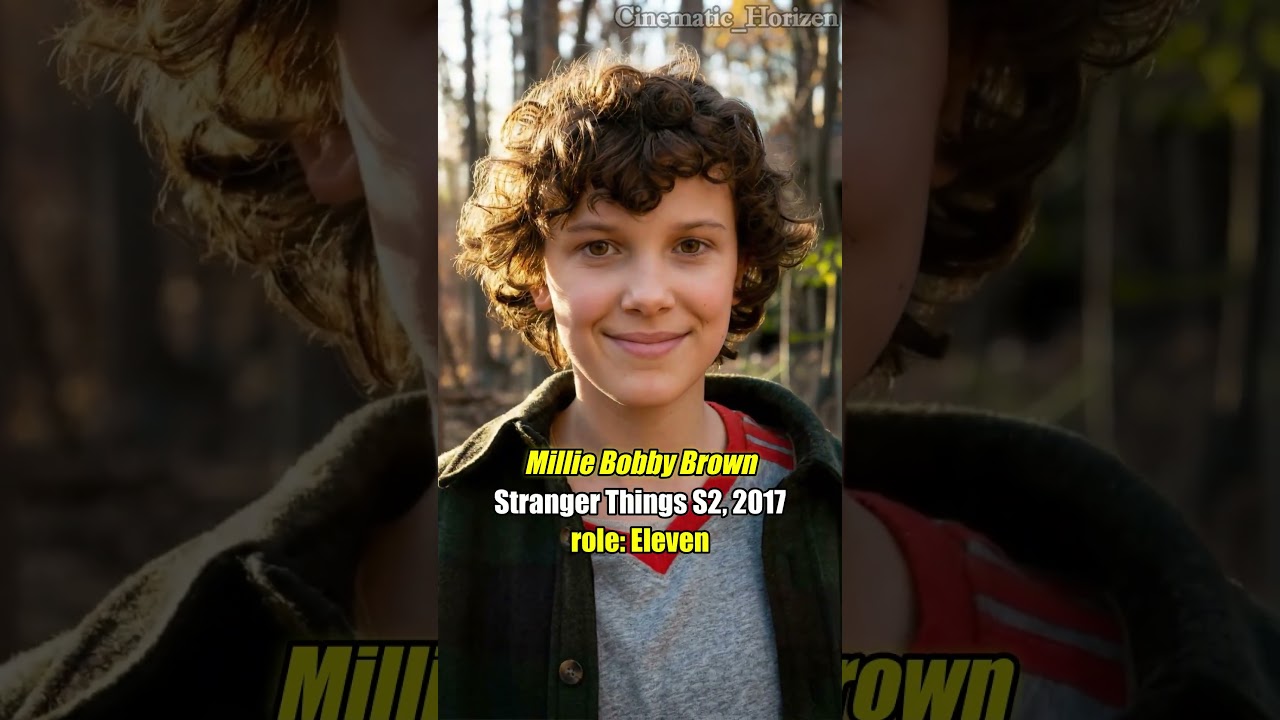 The Evolution of Millie Bobby Brown #strangerthings #evolution