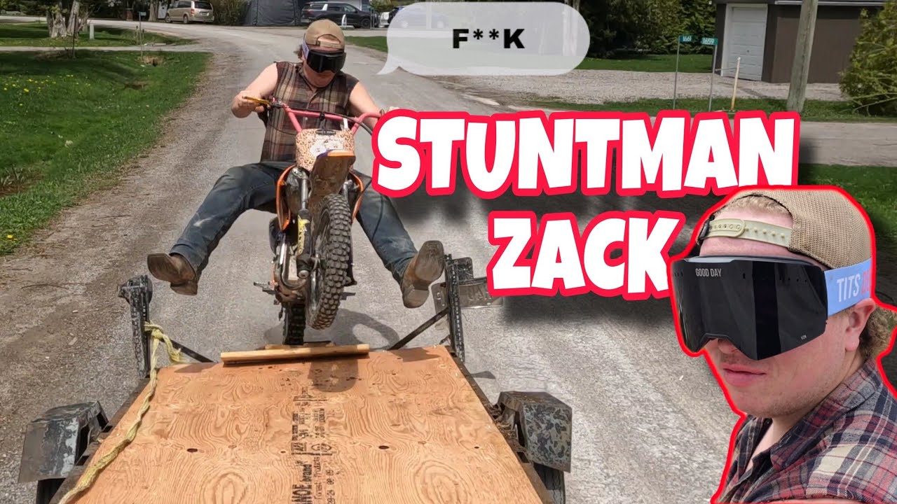 This Pit Bike Stunt Was a Really Bad Idea