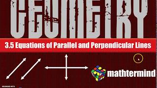 BIM Geometry 3-5 Equations of Parallel and Perpendicular Lines