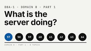 PostgreSQL DBA-1: Domain 8, part 1 — Monitoring (sessions, locks, statistics, pg_stat_statements)