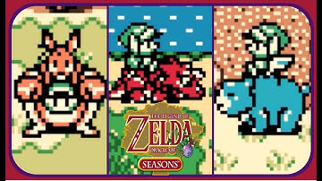 The Legend of Zelda: Oracle of Seasons - All Animal Buddies
