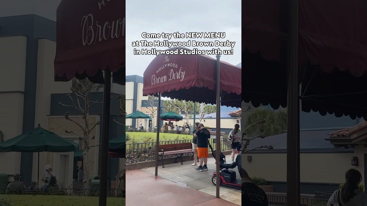 NEW MENU at The Hollywood Brown Derby 😋 