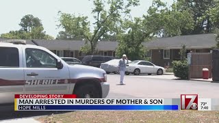 Arrest made after mom, son killed in Hope Mills