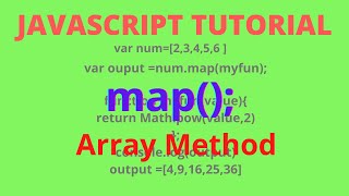 How To Use Map Method in JavaScript |JavaScript Tutorial in Urdu/Hindi