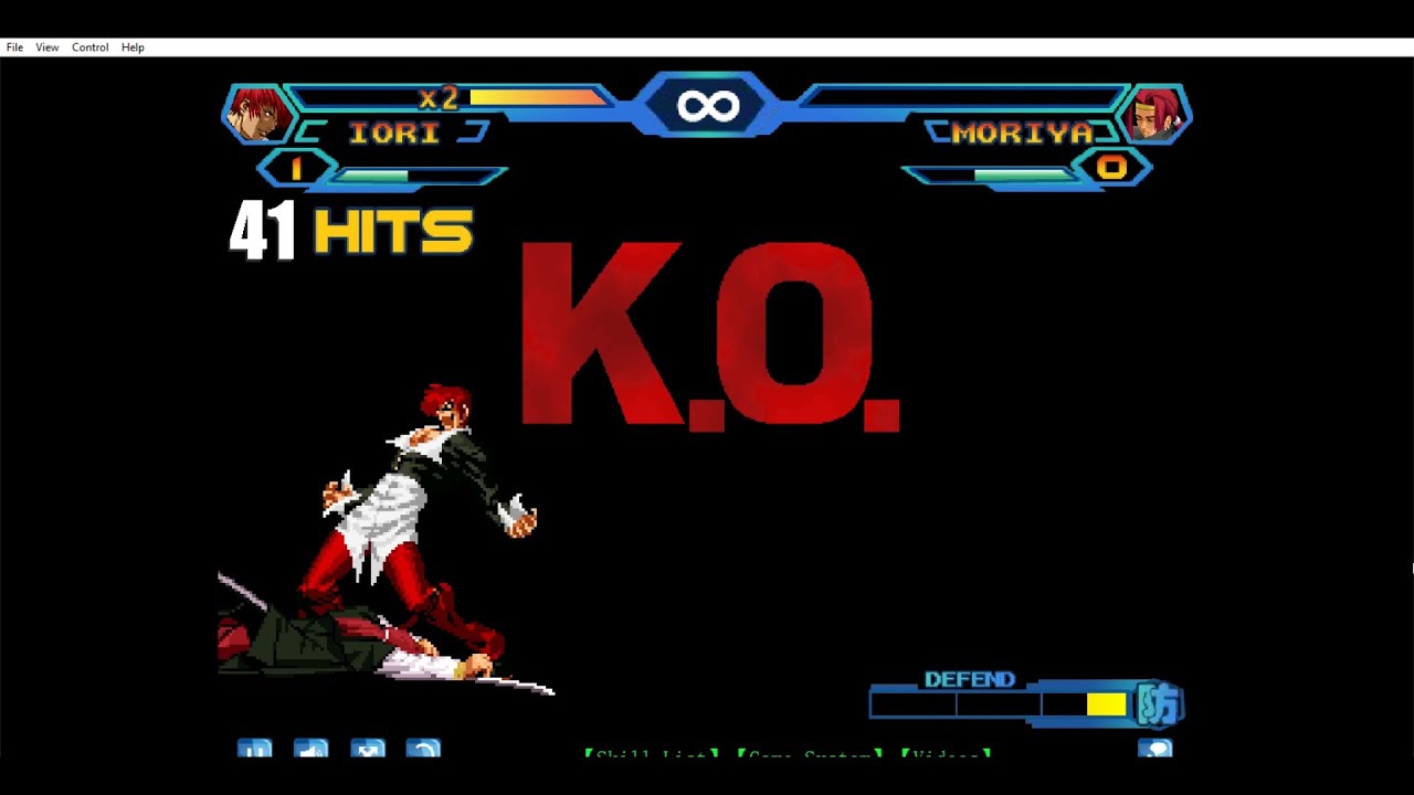 KOF Wing 1.3 Hell Mode [CPU Level 5] Playthrough Speedrun