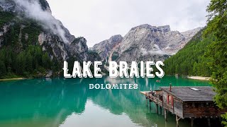 Lake Braies - Dolomites   4K