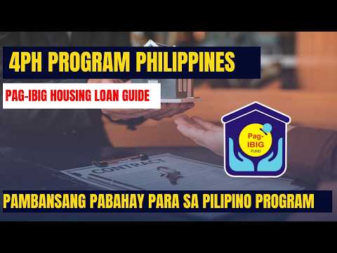4PH Program Philippines: Pag-IBIG Housing Loan Guide 2026