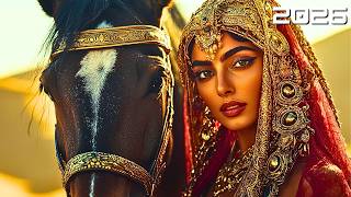 Arabic Music BGM - Golden Ember Nights in the Sahara: Tranquil Echoes Beyond the Dunes