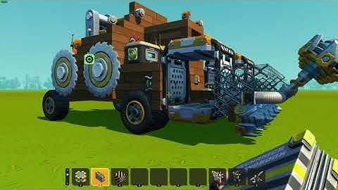 Scrap Mechanic, Survival. Stone Miner indepth