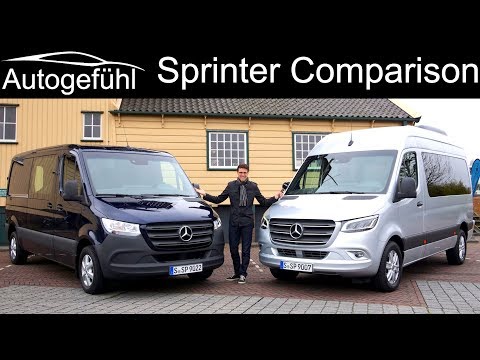 Mercedes Sprinter Full Review All New 2019 Tourer Vs Cargo