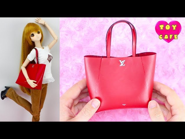 Louis Vuitton Lockme Cabas Tote Red Leather