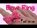 {OLD & FAST TUTORIAL} Bow Ring Rainbow Loom Tutorial